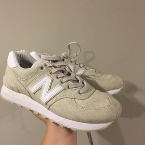 Tan New Balance Classic Sneakers